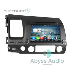 Android head unit Abyss Audio for Honda Civic 2006-2011