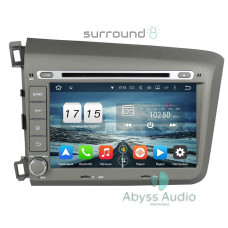 Android head unit Abyss Audio for Honda Civic 2012