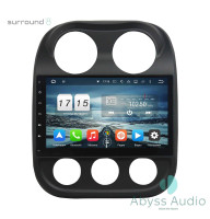 Android head unit Abyss Audio for Jeep Compass