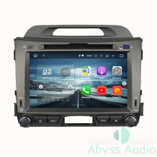 Android head unit Abyss Audio for KIA Sportage 2010-2012