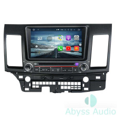 Android head unit Abyss Audio for Mitsubishi Lancer 2006-2012