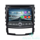 Android head unit Abyss Audio for Ssang Yong Korando 2010-2013