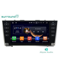 Android head unit Abyss Audio for Toyota Camry 2007-2011