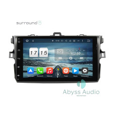 Android head unit Abyss Audio for Toyota Corolla 2006-2011