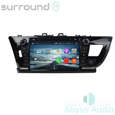 Android head unit Abyss Audio for Toyota Corolla 2014