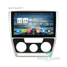 Android head unit Abyss Audio for Skoda Octavia 2007-2009