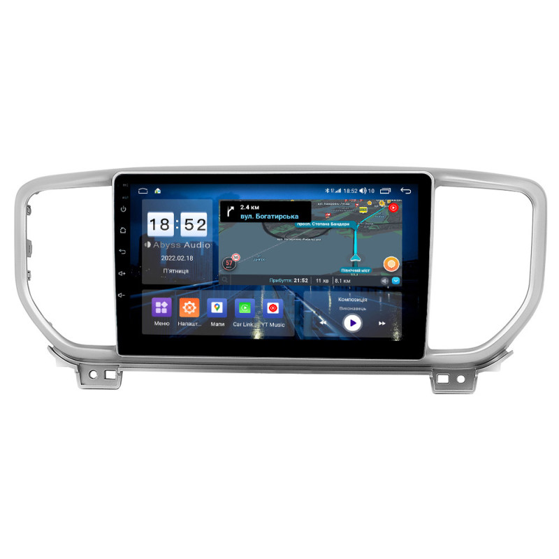 Android head unit Abyss Audio QX-9191 for KIA SPORTAGE 2019+