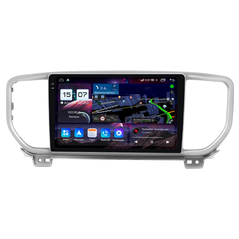 Android head unit Abyss Audio QXR-9191 for KIA SPORTAGE 2019+