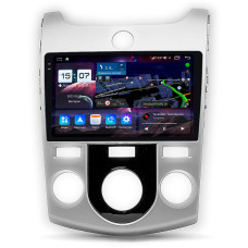 Oryginalny odtwarzacz CD/DVD Abyss Audio QXR-9195 dla Kia Cerato (z klimatyzacją) z lat 2008–2012.