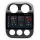 Android head unit Abyss Audio SP-0180 for Jeep COMPASS 2010-2016