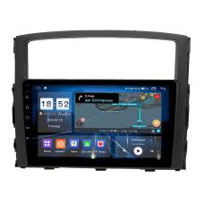 Android head unit Abyss Audio QX-9247 for Mitsubishi PAJERO 2006-2012