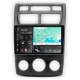 Android head unit Abyss Audio WR-9197 for KIA Sportage (Air Conditioning) 2004-2010