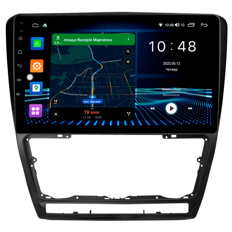 Android head unit Abyss Audio MS-0117 for Skoda Octavia A5 2004-2013