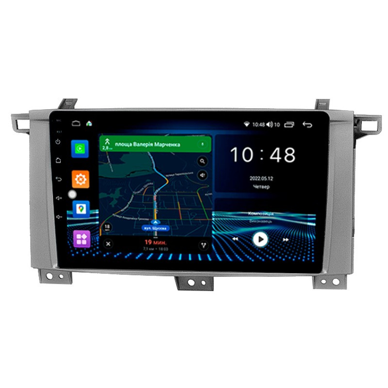 Android head unit Abyss Audio MS-9140 for Toyota LANDCRUISER 100 GX 2005+