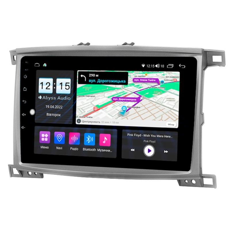 Android head unit Abyss Audio MS-0141 for Toyota LANDCRUISER 100 VX-R 2005+