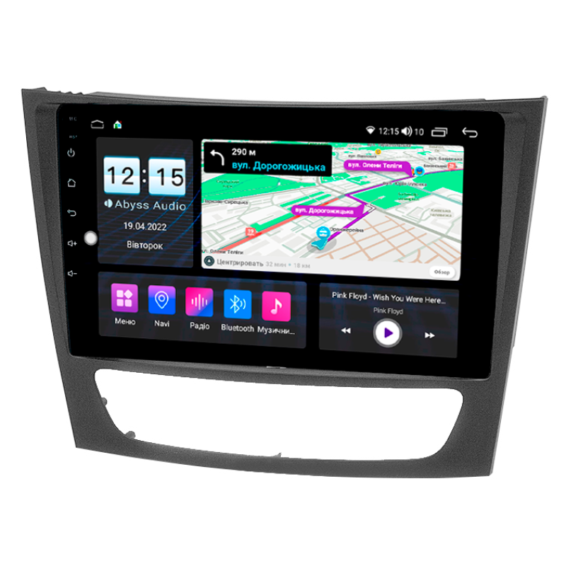 Android head unit Abyss Audio MS-9311 for Mercedes E-klasse (W211), CLS-klasse (C219) 2002-2009