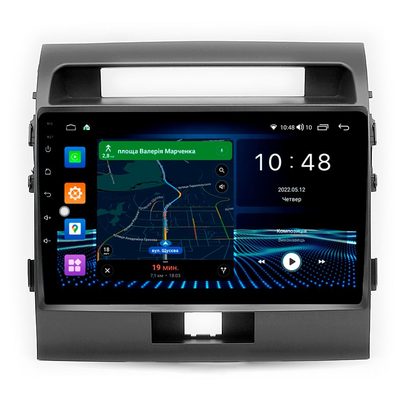 Android head unit Abyss Audio MS-0142 for Toyota LANDCRUISER 200 2008-2012