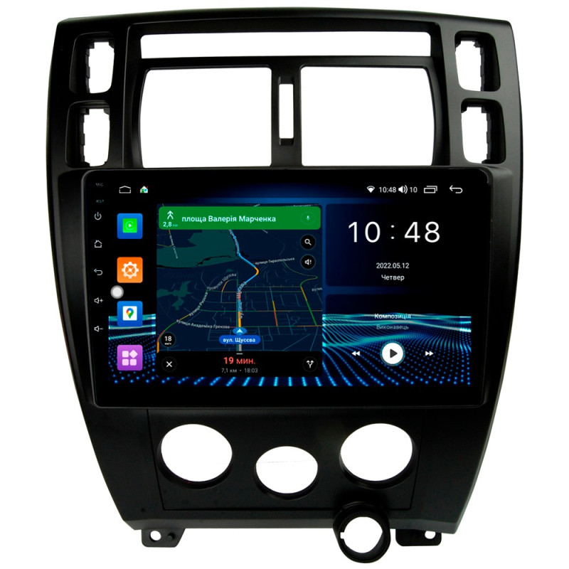 Android head unit Abyss Audio MS-0205 for Hyundai Tucson 2004-2009