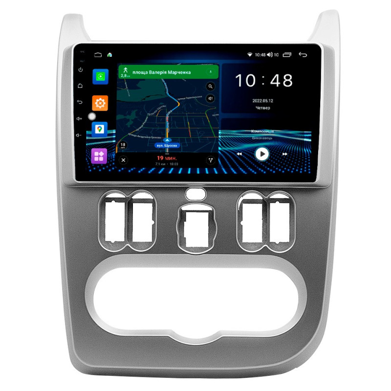 Android head unit Abyss Audio MS-9332 for Renault Logan / Sandero / Dokker 2012+