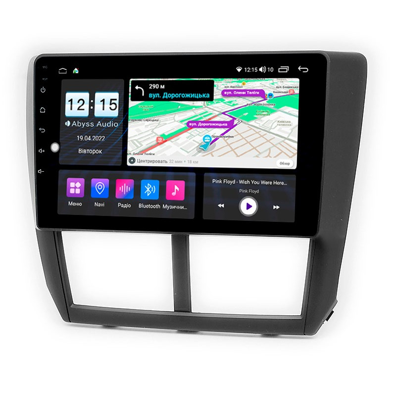 Android head unit Abyss Audio MS-9352 for Subaru Forester / Impreza 2007-2012