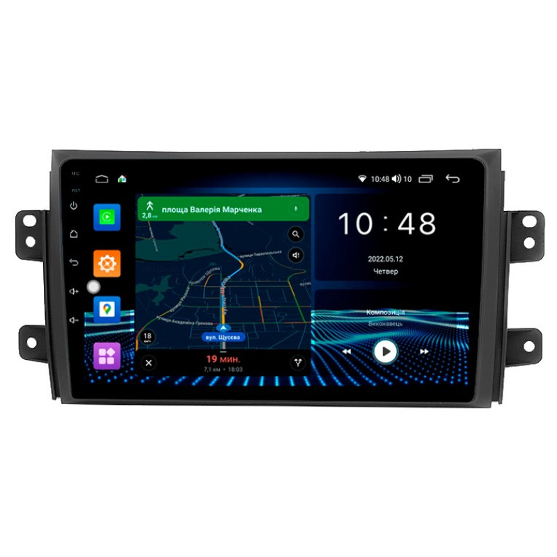 Android head unit Abyss Audio MS-9257 for Suzuki SX4 2006-2012