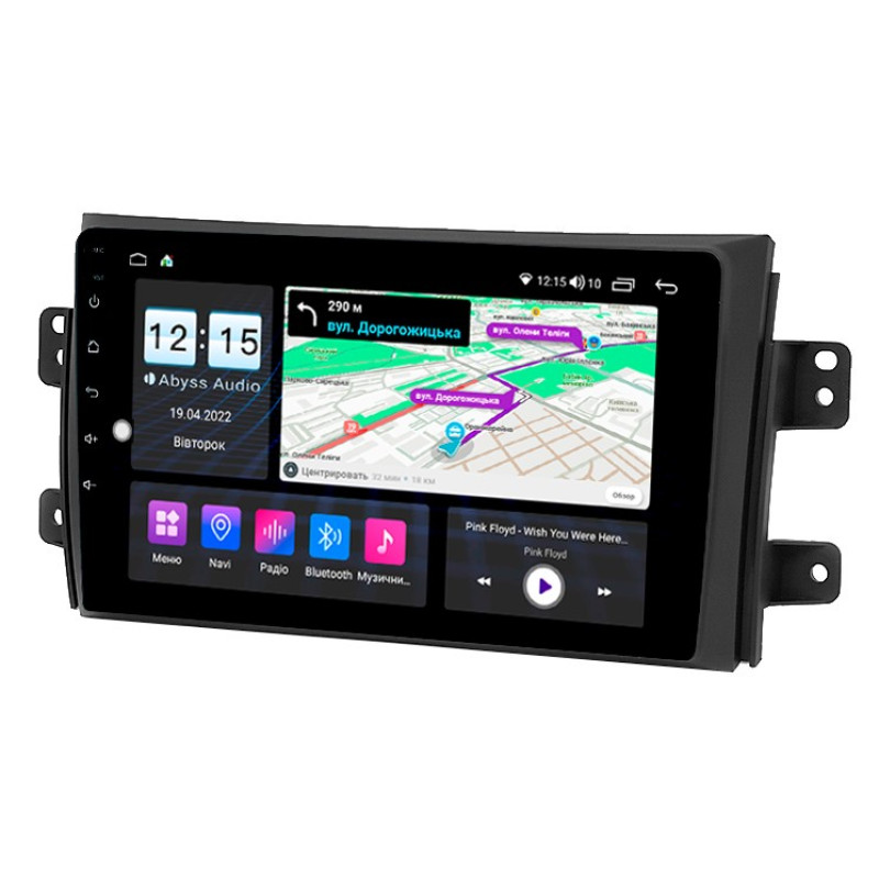 Android head unit Abyss Audio MS-9257 for Suzuki SX4 2006-2012