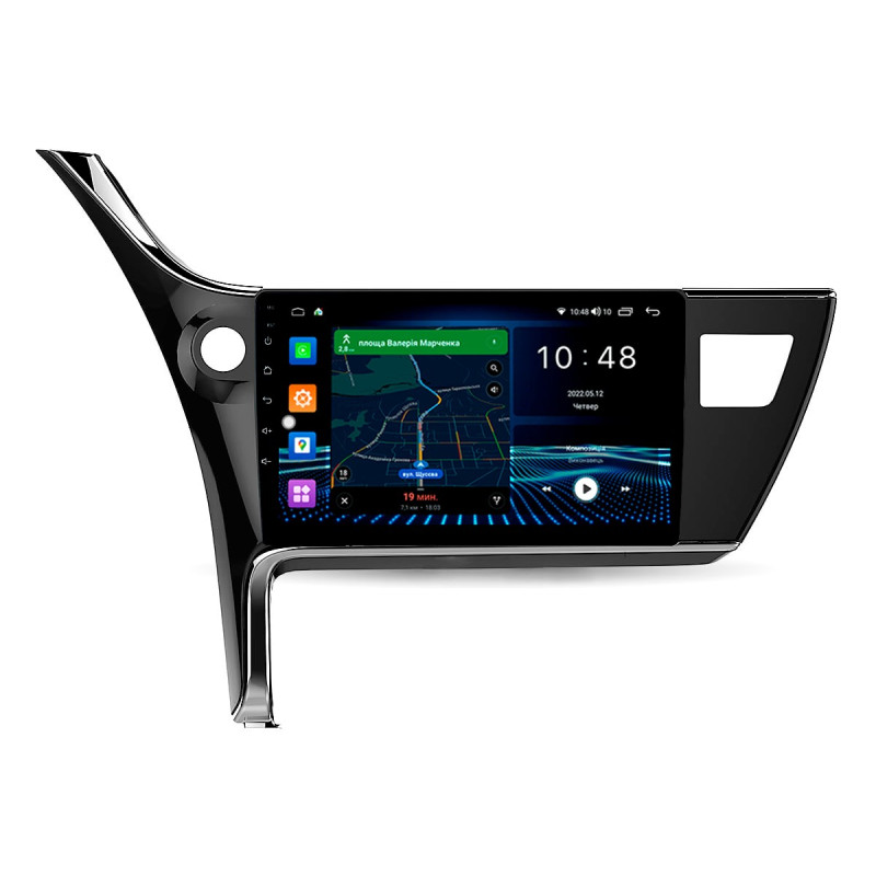 Android head unit Abyss Audio MS-0120 for Toyota Corolla E180 2016-2019