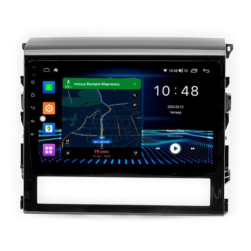 Android head unit Abyss Audio MS-9143 for Toyota LANDCRUISER 200 2016+