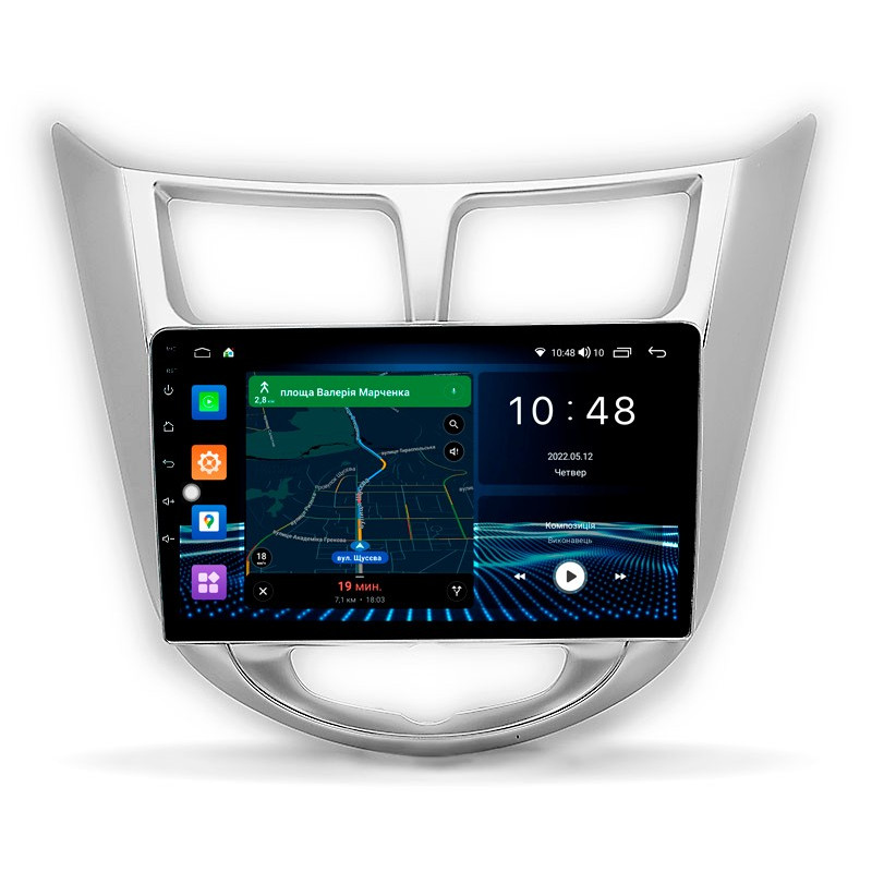 Android head unit Abyss Audio MS-9292 for Hyundai Accent 2010-2017