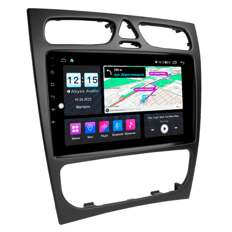 Android head unit Abyss Audio MS-9313 for Mercedes C-klasse (W203) 2000-2004