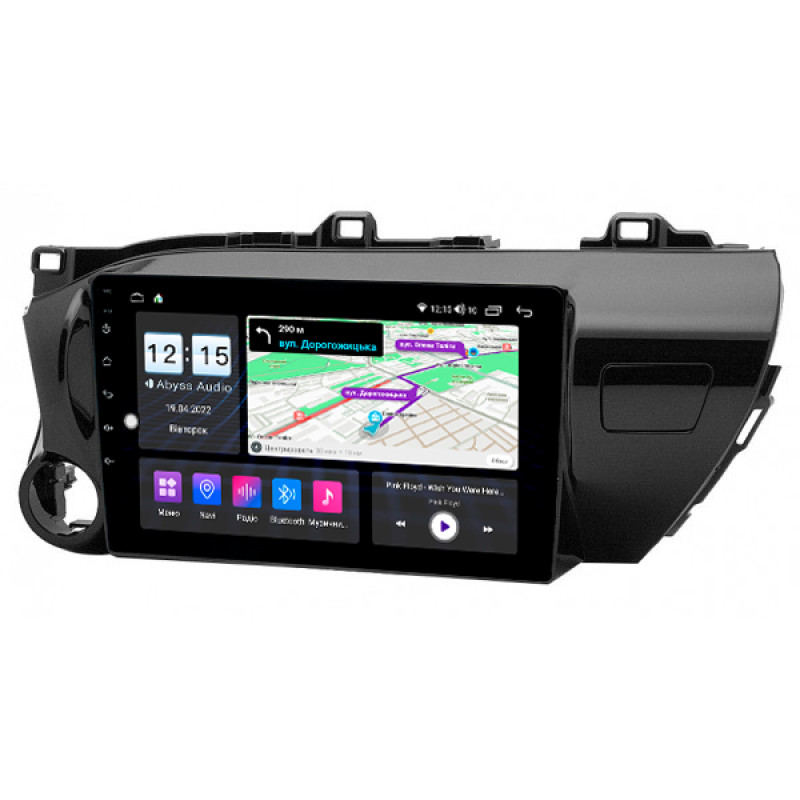 Android head unit Abyss Audio MS-0155 for Toyota Hilux 2016+