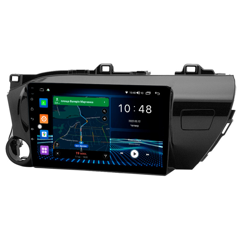 Android head unit Abyss Audio MS-0155 for Toyota Hilux 2016+