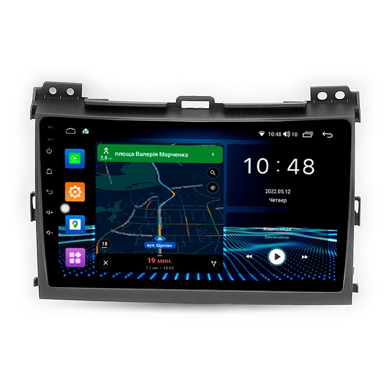 Android head unit Abyss Audio MS-9144 for Toyota PRADO J120 2002-2010