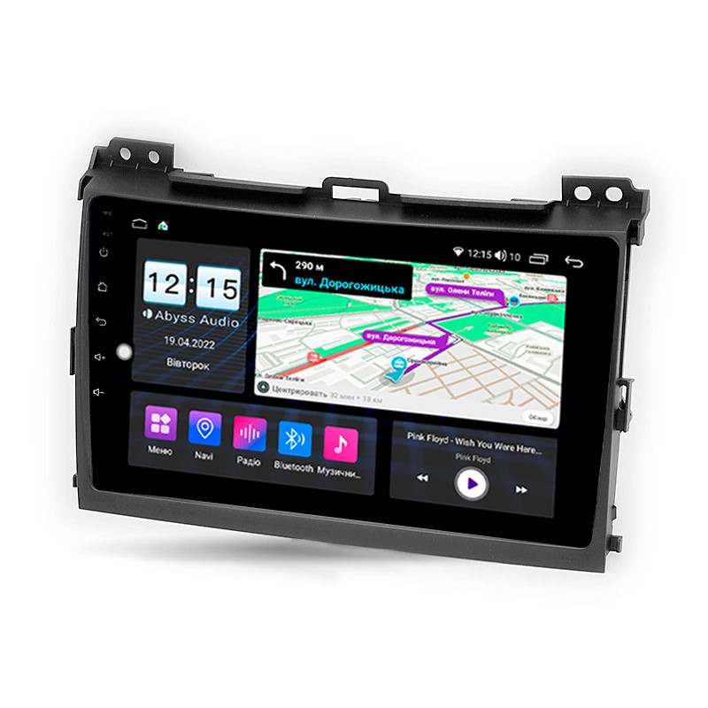 Android head unit Abyss Audio MS-9144 for Toyota PRADO J120 2002-2010