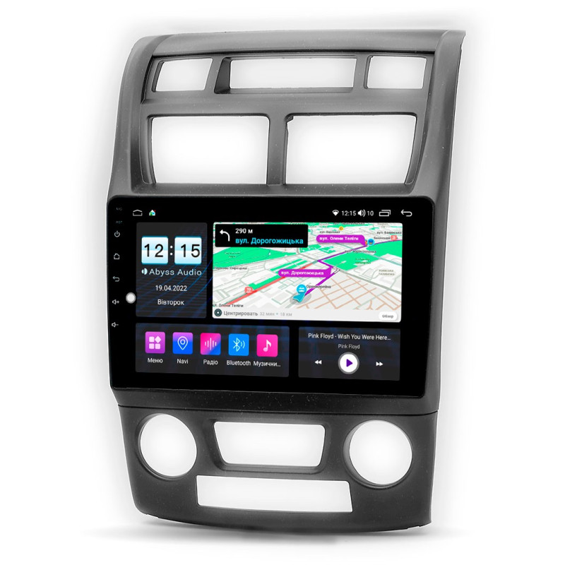 Android head unit Abyss Audio MS-9196 for KIA Sportage（Climate Control） 2004-2010