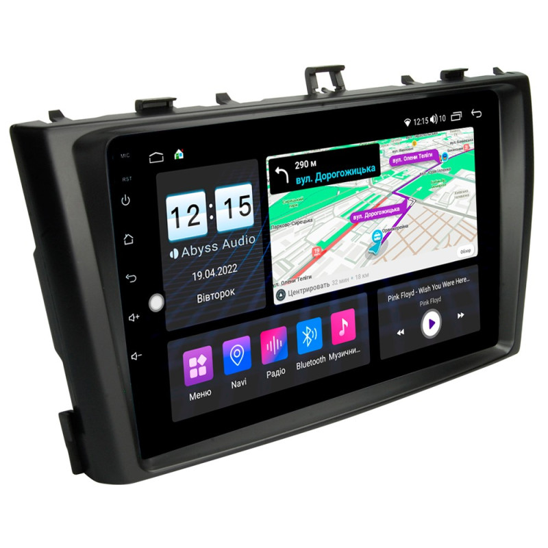 Android head unit Abyss Audio MS-9156 for Toyota Avensis T27 2011-2015