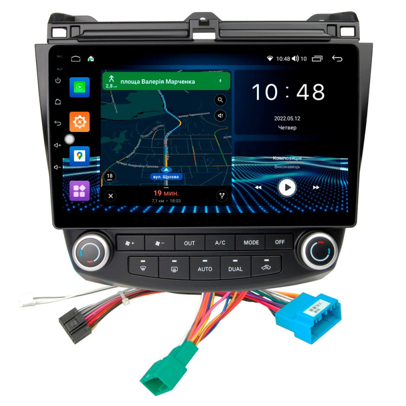 Android head unit Abyss Audio MS-0167 for Honda ACCORD 7 2002-2007