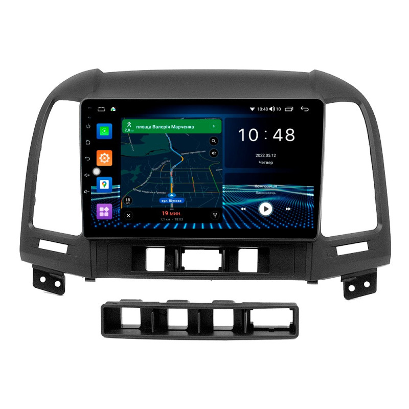 Android head unit Abyss Audio MS-9220 for Hyundai Santa Fe 2006-2012