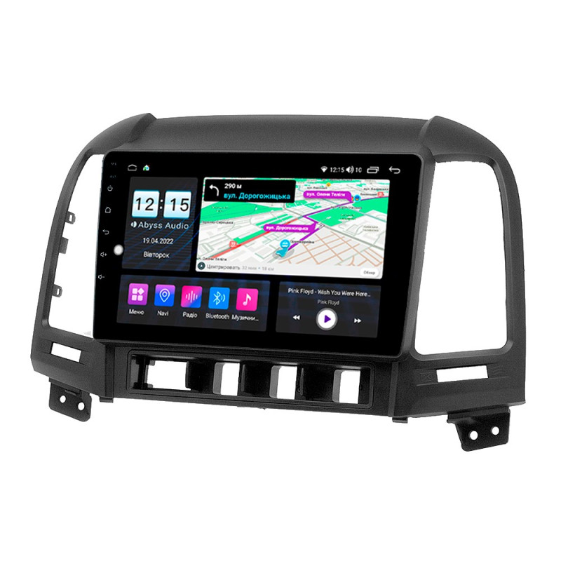 Android head unit Abyss Audio MS-9220 for Hyundai Santa Fe 2006-2012