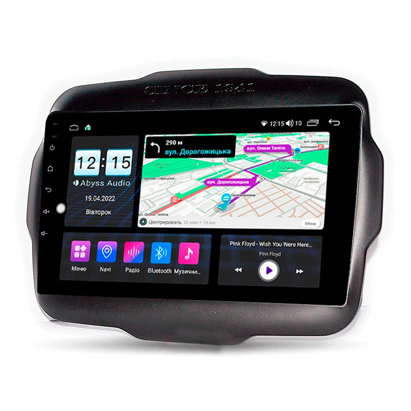 Android head unit Abyss Audio MS-9179 for Jeep RENEGADE 2016-2018