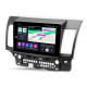 Android head unit Abyss Audio MS-0243 for Mitsubishi Lancer X 2011+