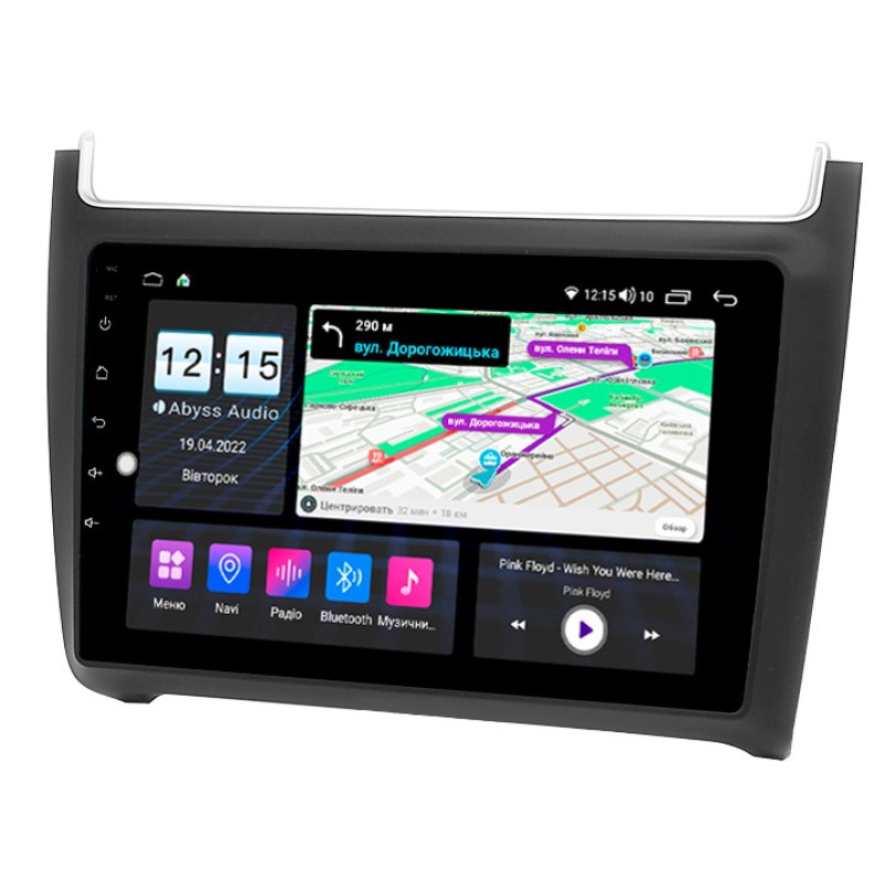 Android head unit Abyss Audio MS-9104 for Volkswagen Polo 2012-2015 2012-2015