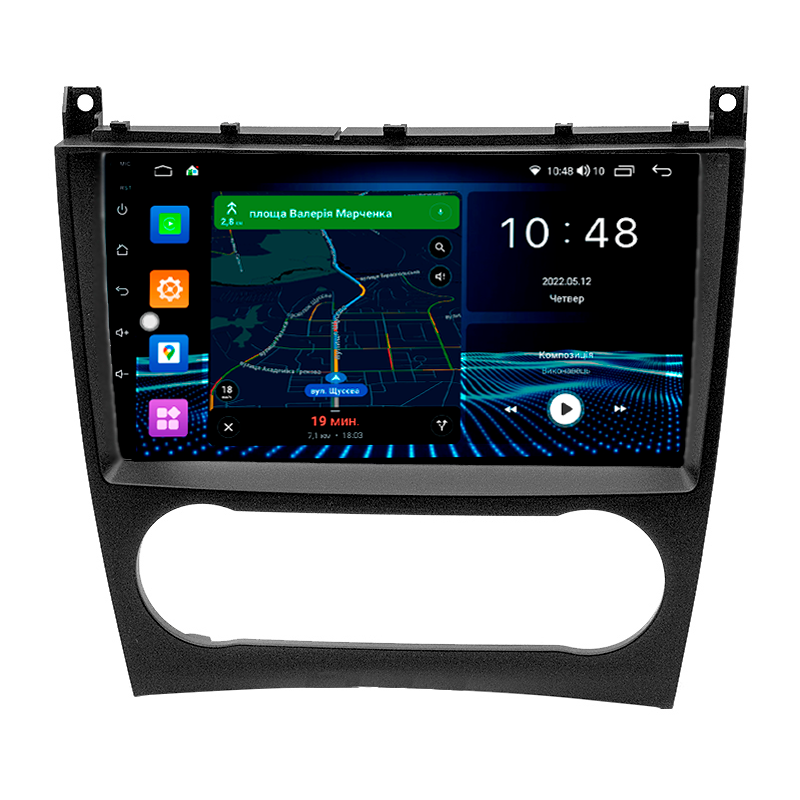 Android head unit Abyss Audio MS-9318 for Mercedes C-klasse (W203) 2004-2007