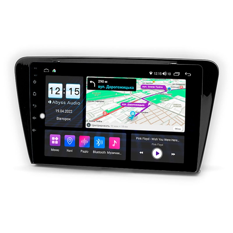 Android head unit Abyss Audio MS-0116 for Skoda Octavia A7 2014-2020