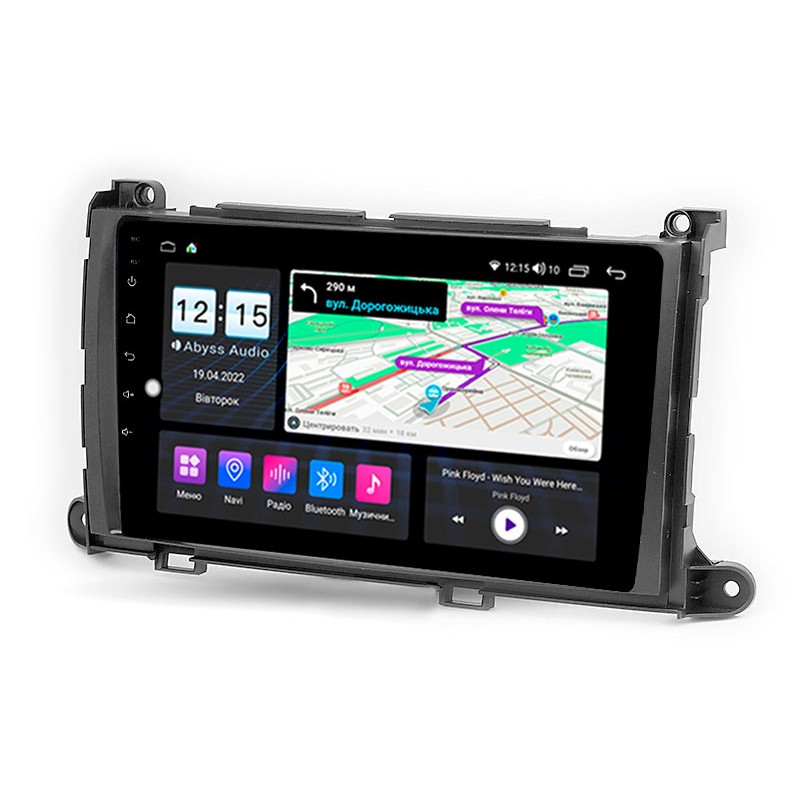 Android head unit Abyss Audio MS-9368 for Toyota Sienna 2015-2020