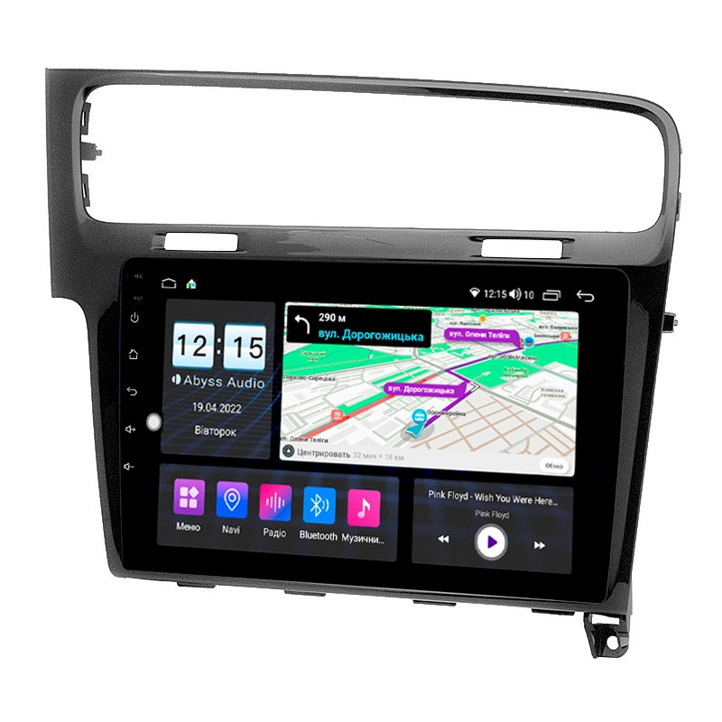 Android head unit Abyss Audio MS-0105 for Volkswagen GOLF7 2013-2015 Gray