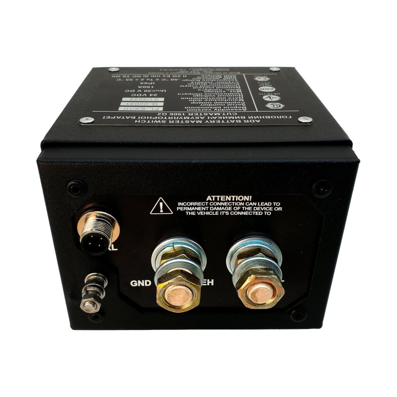 Battery main disconnect kit CUT.Master G2 24v (ADR Remote Battery Disconnect)