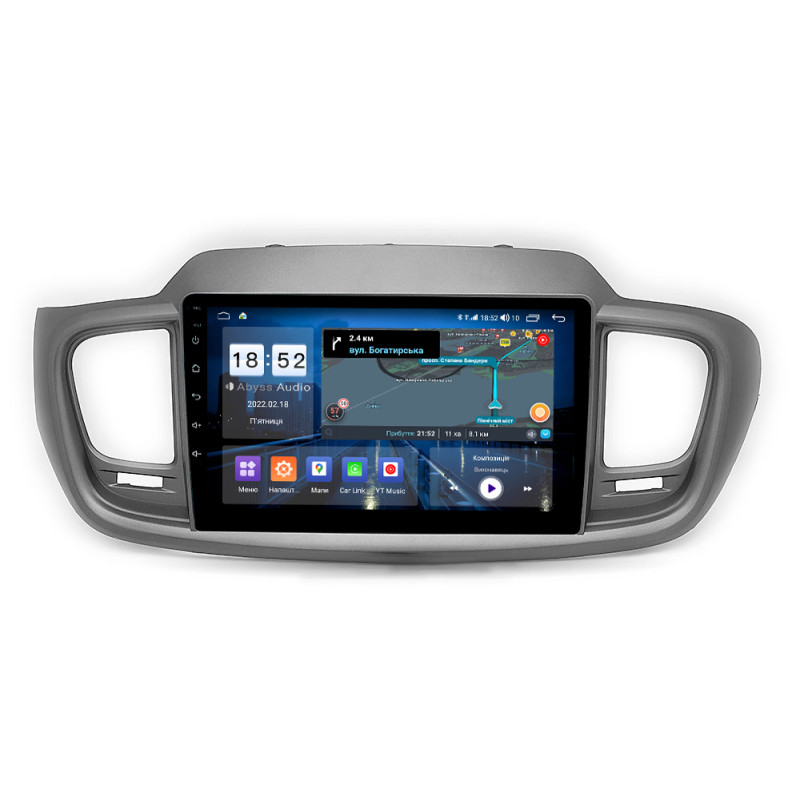 Android head unit Abyss Audio QS-0193 for KIA SORENTO 2015-2016