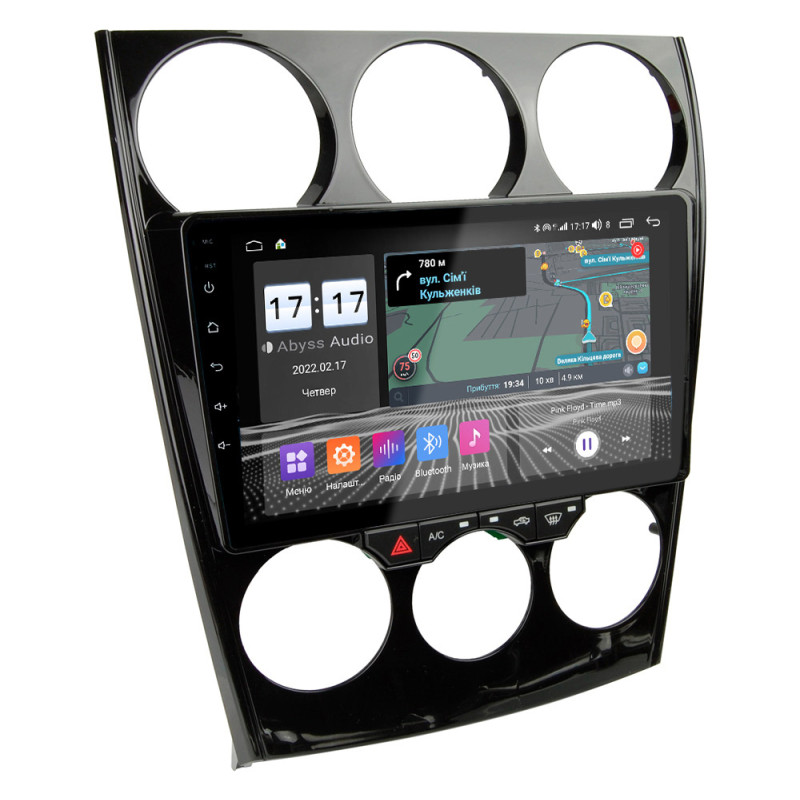 Android head unit Abyss Audio QS-9232 for Mazda 6 (GG/GY) 2002-2008