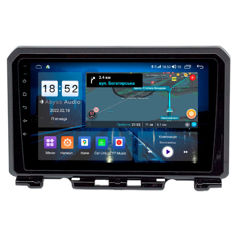 Android head unit Abyss Audio QS-9260 for Suzuki JIMNY 2019+